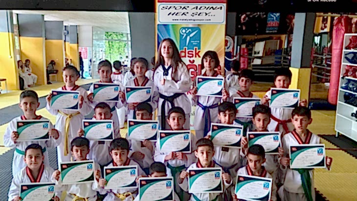 Malatya Doğuş Tekvando 12-14 Emine Hoca Seansı Diploma Resimleri