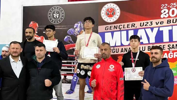 MUAYTHAI BÖLGE ŞAMPİYONASINDA MALATYA DOĞUŞ SPOR RÜZGARI 11 MADALYA